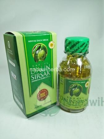 Kapsul Minyak Daun Sirsak - Nabawi Herba - Distributor Herbal